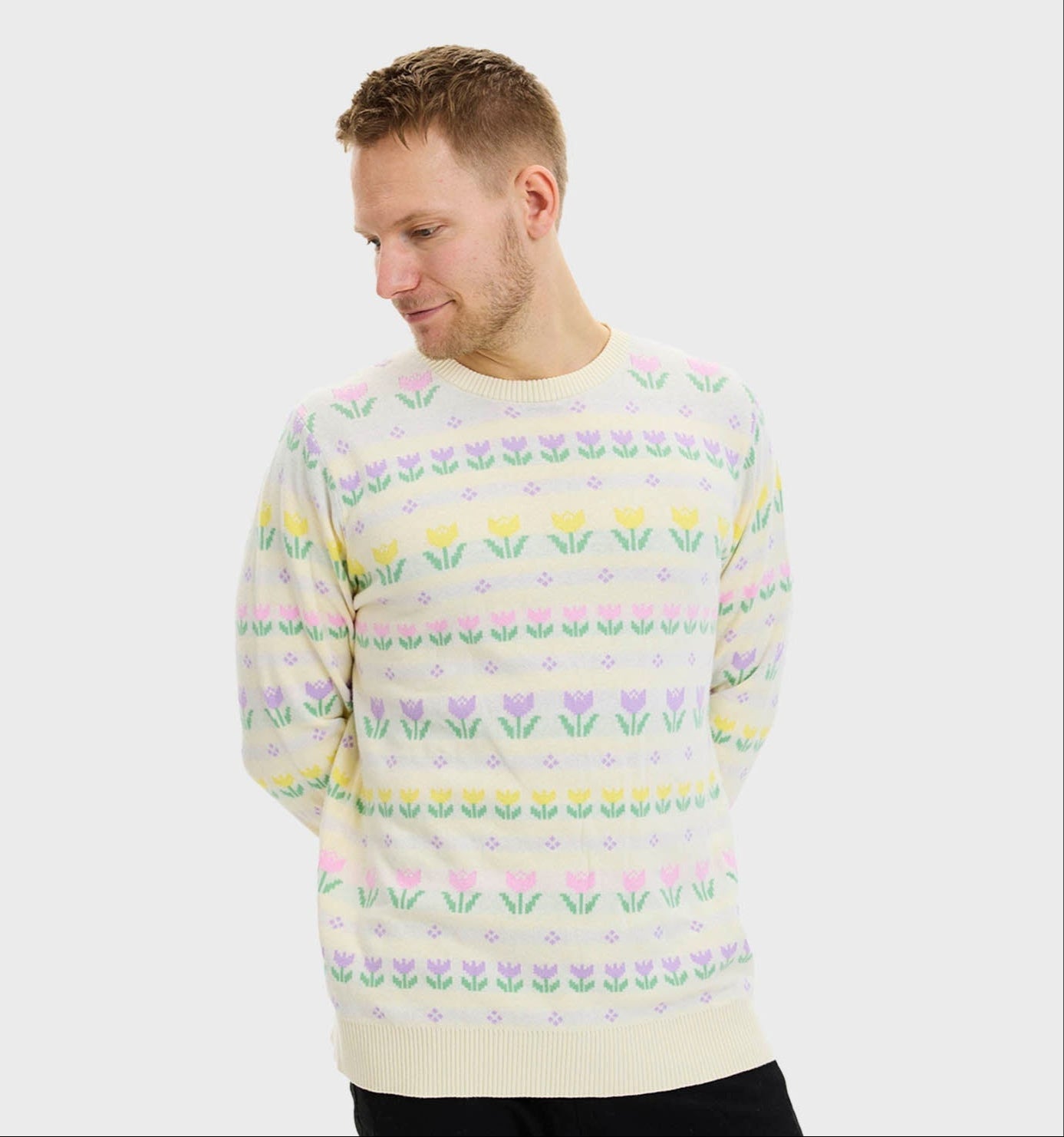 Påskeliljens påskesweater - Herre